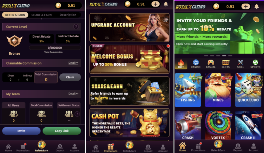 royal x casino apk